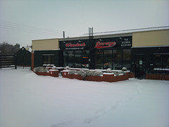 Woodash garage