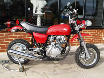 Ape 125 red
