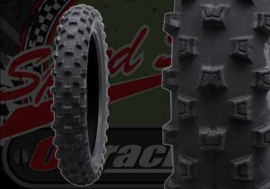 Tyre. Michelin. 60/100-14". MS3. Starcross. Front.