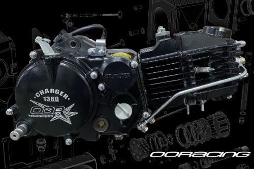 160cc. Engine 2 Valve. 18BHP or 21BHP. OORacing. Charger 1360 