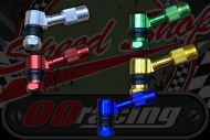 Tyre valve CNC bolt in 45 degree colours