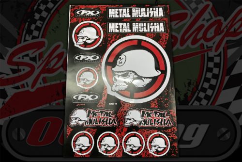 Sticker set. 14 pieces  310mm x 440mm decal.