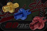 Cable. Component. Tensioner. 10mm 1.25 pitch. RED BLUE GOLD