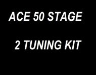 Tuning kit. Skyteam ACE. 50cc. Stage 2 tuning With full performance Exhaust system.