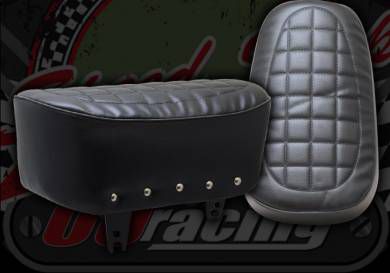 Seat. Monkey. Mini trail style. Suitable for use with Monkey chassis with Twin shock