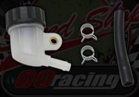 Reservoir brake fluid kit Small for front or rear brake with bellow seal with pipe and clips.