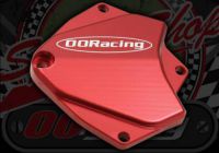 Cam wheel cover CNC billet red OORacing logo for Z155 engines