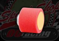 Air filter. 35mm. Red/Orange. 2 part foam