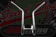 Handlebars. Bars. Wide Barrow style, special bend for the bobber look