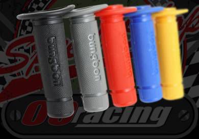 Grips. Pair. Sure grip. Medium compound 7/8 22mm 125mm long