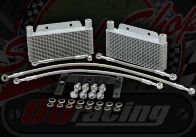 Cooler kit. Oil. Twin radiator for YX & Zongshen 150 160 170 engines