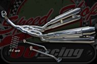 Exhaust.  4 way twin exhaust  RC66 all 304 stainless