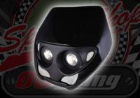 Head lamp twin spot halogen Flat or Magified lens halogen 12V