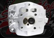 Cylinder head ACE 125/150 CG with TWIN Exhaust port idea for a custom build.