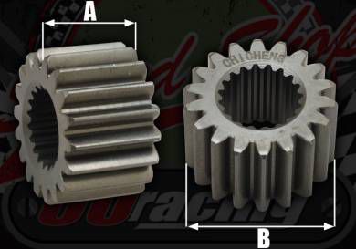 Crank shaft drive gear