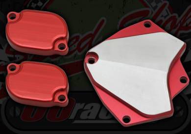 Valve cover. Red. Cam wheel & valve cover kit. CNC. Z155