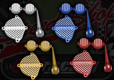 Engine cover set CNC Red, Blue, Gold, Silver YX150/160 KLX & KSR