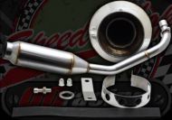 Exhaust. Complete. Low BOZ System. Stainless steel construction. Suitable for use with Monkey bikes