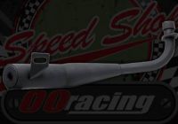Exhaust. Complete. NHRC performance system. Black. Suitable for use with Monkey or Mini trail