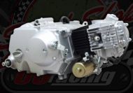 72cc. Engine 2 Valve. Lifan. 4 speed. Manual gear box. Electric start