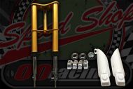 Fork kit. Springer type CRF 50 style no damping Drum brake New old stock