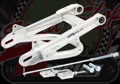 Swing Arm. +2. Girder. Braced. Suitable for use with Monkey style bikes