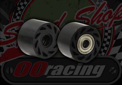 Chain. Protection. Guide. Roller. Dual bearing. 8mm axle. 38mm roller. 25mm wide