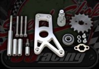 Sprocket kit. 420 pitch. 17mm spline. OUT RIGGER SET. 30mm Offset