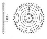 Sprocket. Rear. 420 pitch. 3 bolt. Suitable for monkey. 420 pitch. 23T to 45T