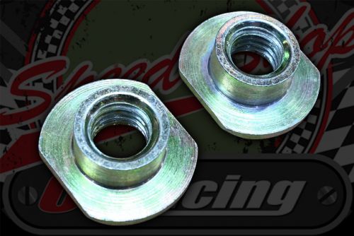 Head lamp nut inserts for plastic shell, M8 x 2