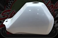 Tank. Baja style. Fuel tank. pearl white.