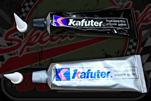 Gasket sealant High temp RTV Kafuter Black or silver 90 gram tube