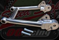 Swinging arm +2 alloy with concentric chain adjusters from Kepspeed