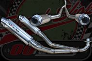 Exhaust. RF Twin aluminum can suitable for monkey or DAX, well silenced not straight through