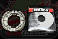 Brake shoes for rear drum brake. Suitable for Monkey, DAX or Pro monkey ACE C90’S Ferodo