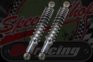 Shocks chrome 280mm length heavier duty over stock 48mm springs