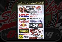 Sticker set rep 300mm x 200mm