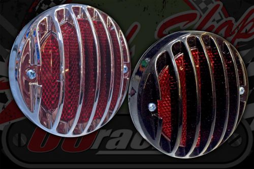 Rear. Light Stop/Tail. 12v 21W/12W bulb. Chrome or Black