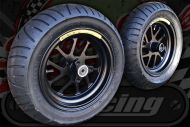 Wheel kit MAG 10” 130R 120F Metzeler ME17 tyres