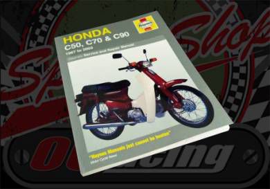 Manual. Haynes. Honda. C50 to C90