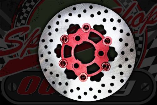 Disc. 200mm floating round Red or Black centre 3 bolt