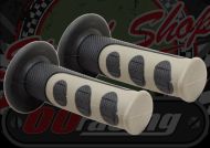 Grips. Badger soft's grey black 7/8" 22mm 115mm long