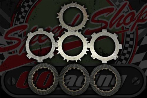 Clutch kit. plate upgrade kit semi auto 6 friction faces over std 4