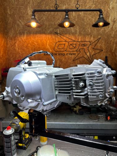 90cc. Light weight aluminium Semi auto close ratio 3 speed