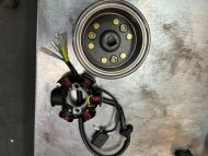 Gen kit. Electric start under engine mounted single phase 12V 