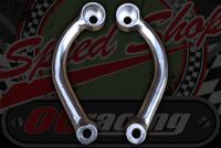 Exhaust brackets universal L/H & R/H alloy