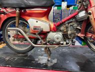 Exhaust performance system step up stainless suitable for C50/C70/C90
