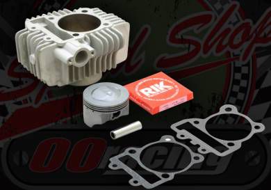 Cylinder kit. 65.0mm bore. 2 Valve. Ceramic coated. YX engine