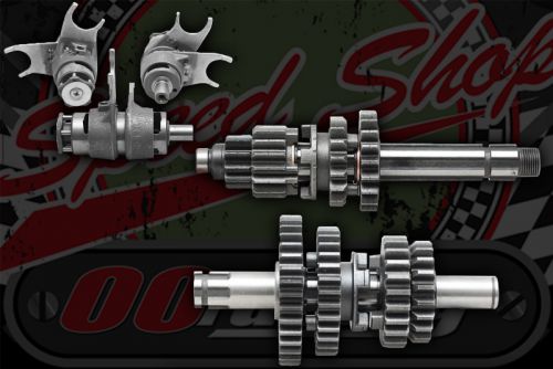 Gear box. Kit Z155 4 speed N-1-2-3-4 UP 2 options on bearing type