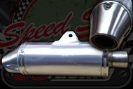 Silencer T style 38mm slip on fit welded mounting bracket